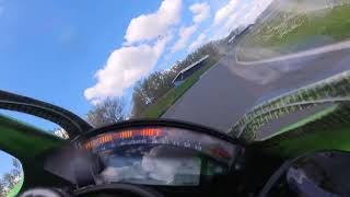 PB Oschersleben 140640 on ZX10R 2016 stock [upl. by Siaht308]