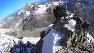 Climbing down at the ridge of Matterhorn [upl. by Nyleve]