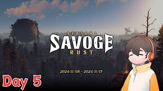 攻めるための文明をすすめよう。ぐちつぼ主催「SAVOGE RUST」に参加するぞ Day 5 ～フルコン視点～ [upl. by Cornelie]