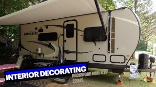 RV Travel Trailer Interior Decorating Ideas  BTSO EP1 [upl. by Heyde]