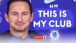 Frank Lampards FIRST press conference as Chelsea caretaker boss [upl. by Adierf]