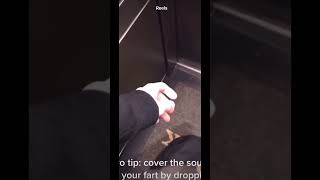 Covering your farts 😂 memes foryou reels comedy tiktok popular fyp [upl. by Chiaki931]