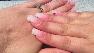 How To Do GEL Powder Nails at Home  NAILSJAMIEBEE [upl. by Kuehn476]