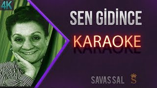 Sen Gidince Bak Neler Oldu Karaoke [upl. by Enovi]