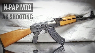 Shooting the Zastava M70 NPAP AK47 [upl. by Gora]