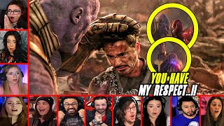 Iron man vs thanos Fight Scene Reaction Compilation  Avengers Infinity War 2018  Mapkrish [upl. by Nnaerb950]