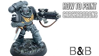 How to paint Carcharodons [upl. by Lasky926]