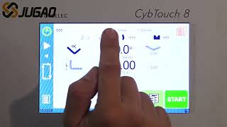 Details of Cybelec Touch 8PS controller X Y axis 2D programing [upl. by Nador]