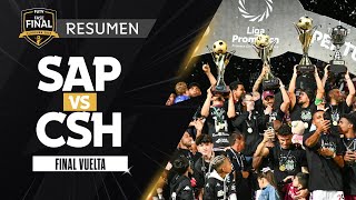 Resumen Final Vuelta Saprissa 10 Herediano  Apertura 2023 [upl. by Rahcir]