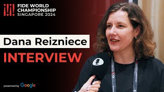 Interview with Dana Reizniece Deputy Chair of the FIDE Management Board [upl. by Kcirred402]