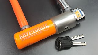 719 Kryptonite KryptoLok Series 2 Mini7 Bicycle ULock Picked [upl. by Jedediah]