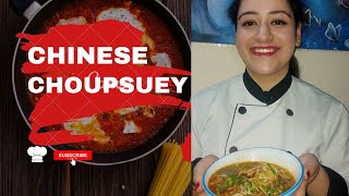 Chopsuey with Crunchy Noodles  ChopSuey Recipe cooking [upl. by Legim741]