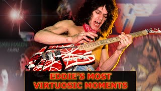 Eddie Van Halens Most SHRED Solos [upl. by Shelman]