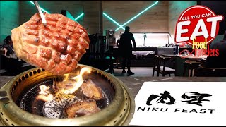 Best AYCE Japanese BBQ in Seattle Niku Feast Shoreline WA 🇺🇲 [upl. by Manwell]