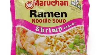 No4454 Maruchan Ramen USA Shrimp Flavor [upl. by Del]