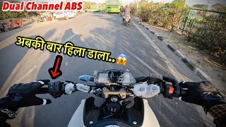 Yamaha MT15 V30 With Dual Channel Abs Ride Review😍बवाल चीज़ बनाई है😘 [upl. by Allemahs]