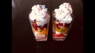 Delicious Colourful amp Healthy Fruit Salad  prepare yummy fruit salad in few seconds [upl. by Durwood129]