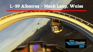 Tre L39 Albatros nel Mach Loop Galles Multiplayer Goosecrisk73DiegoC  ITA [upl. by Naitsirk]