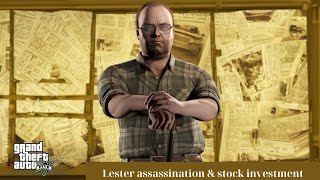 GTA V All Assassination Misson and Stock Investment [upl. by Anaehs]