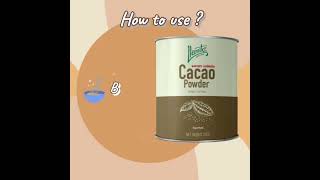 Discover the purest form of chocolate with Llamito Organic Cacao Powder beauty organic health [upl. by Nol]