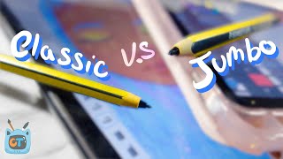 ✏️Best SPen Alternatives 🌱Noris Digital Classic vs Noris Digital Jumbo Pencil🥕 [upl. by Shaikh]