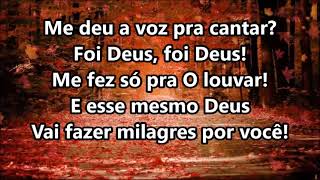 DEUS SURPREENDE ANDREA FONTES PLAYBACK COM LETRA [upl. by Kaliski77]