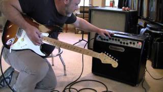 Brunetti MC2 Combo Amp 1957 Cunetto Fender Strat wwweddievegascom Eddie Vegas [upl. by Rankin992]