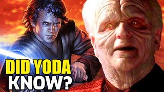 Why Yoda Knew Sidious Would Try to Turn Anakin to the Dark Side  Star Wars Explained [upl. by Nnayram]