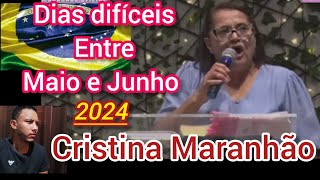 Profecia para 2024 Cristina Maranhão salvação profeta graça fé [upl. by Loar]