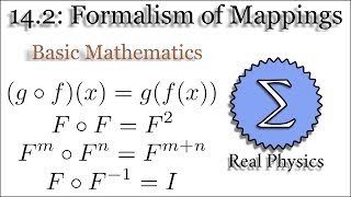 142 Formalism of Mappings Basic Mathematics [upl. by Gonyea135]