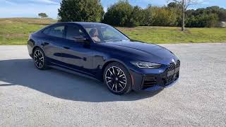 Tour the 2022 M440i Gran Coupe in Tanzanite Blue  4K [upl. by Azyl]