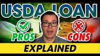 Pros and Cons of a USDA Loan  All You Need to Know About USDA Home Loans EXPLAINED [upl. by Krum]