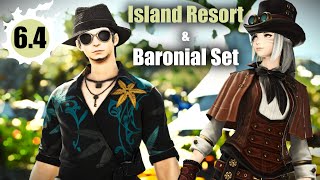 NEW Island Resort amp Baronial Set  Patch 64  4kUHD [upl. by Ahsienel]