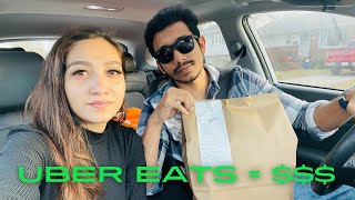 Uber Eats Earning In Canada Daily 🇨🇦 [upl. by Mert]