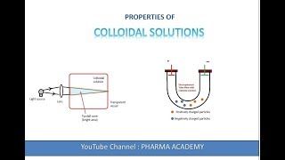 Properties of Colloidal Solutions [upl. by Hermosa]