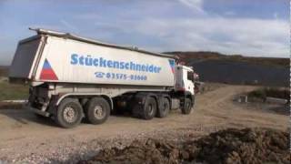 STÜCKENSCHNEIDER  BaustoffeTransporte Erd u Abbrucharbeiten [upl. by Thursby]