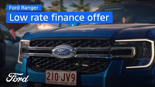 Ford Ranger Low Rate Finance Offer [upl. by Ennadroj]