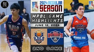 MPBL HIGHLIGHTS ILOILO UNITED ROYALS VS SOUTH COTABATO WARRIORS JUNE 12 2024 [upl. by Arbe]