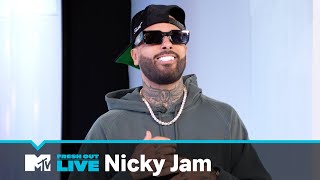 Nicky Jam on his upcoming album “INSOMNIO”  MTVFreshOut [upl. by Wendolyn134]