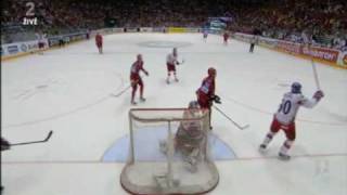 Cesko  Rusko  2 GOOOOL  Czech rep  Russia WCH 2010  BYE BYE RUSSIA [upl. by Gmur990]