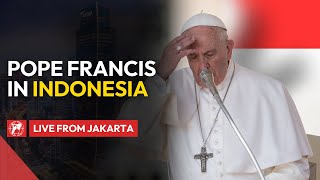 LIVE  Pope Francis in Indonesia  Interreligious Meeting  September 5 2024 [upl. by Mcgregor]