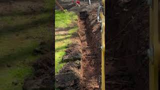 Backyard Retaining Wall  Before and After backyarddesign construction landscaping [upl. by Markiv311]