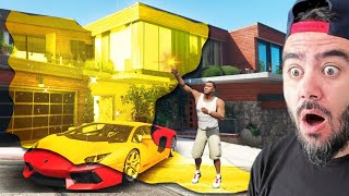 ARABAYA DOKUNDUM ALTIN ARABA OLDU  GTA 5 MODS [upl. by Tereb]