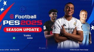 let see Efootball PES 2025 Season update patch ps4 [upl. by Nylknarf]