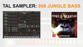 TALSampler How to Ambient Jungle 808 Bass [upl. by Brey150]