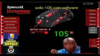 review de redragon m6013 el mouse mas economico para juegos eSport por solo 10 en 2020 ESPAÑOL [upl. by Natanoy]