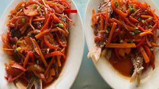 HOW TO MAKE ESCABECHE FISH SAUCE [upl. by Manny]