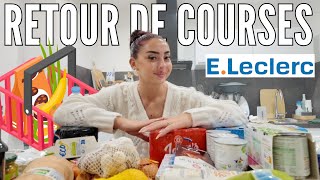 RETOUR DE COURSES  LECLERC 💶🛒 [upl. by Sauncho]