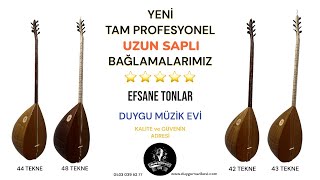 Yeni tam profesyonel uzun saplı bağlamalarımız  Duygu müzik evi [upl. by Myrle]