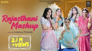 Rajasthani Mashup Official Video Garima Punjabi  Latest Rajasthani Mashup 2023  New Folk Songs [upl. by Yolane]